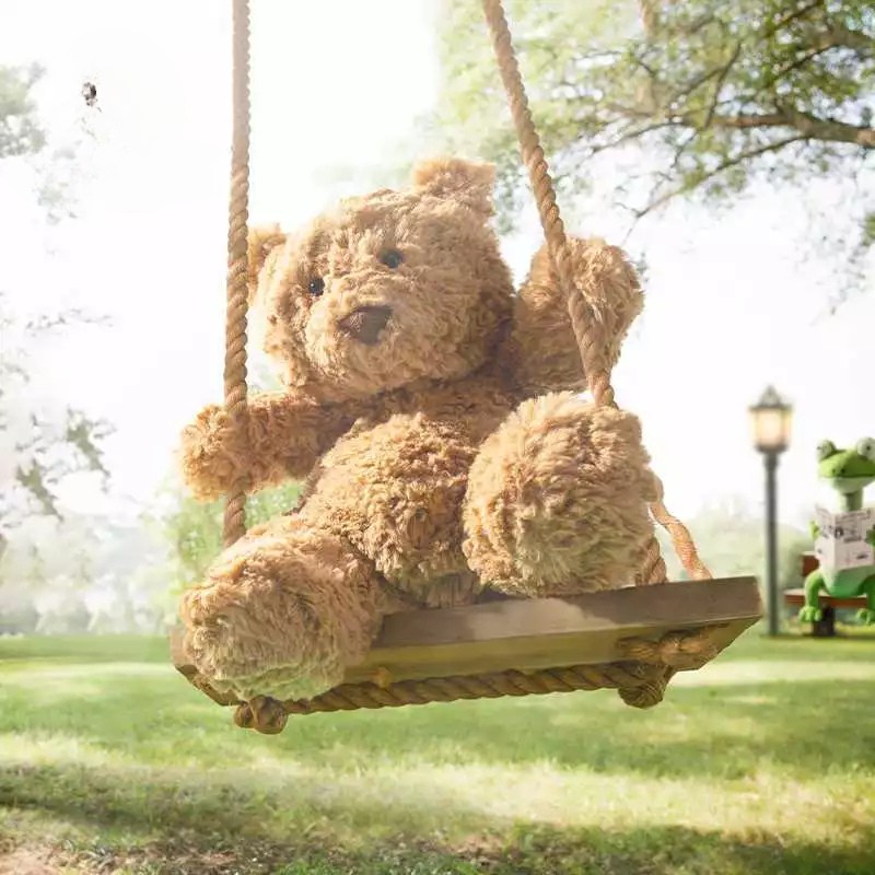 ตุ๊กตา Jellycat bear นุ่มและเป็นมิตรกับผิว
